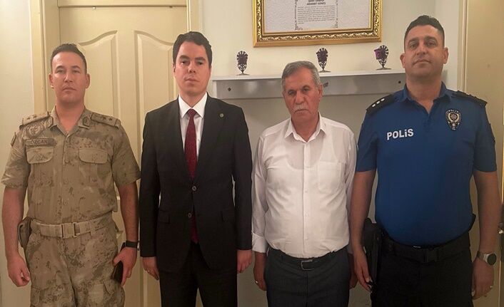 Suruç Kaymakamı Muhammed Furkan Tuna'nın İlk Durağı Şehit Ailesi Oldu (1)
