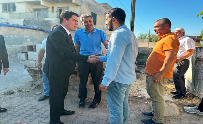 Suruç Kaymakamı Muhammed Furkan Tuna'nın İlk Durağı Şehit Ailesi Oldu (3)