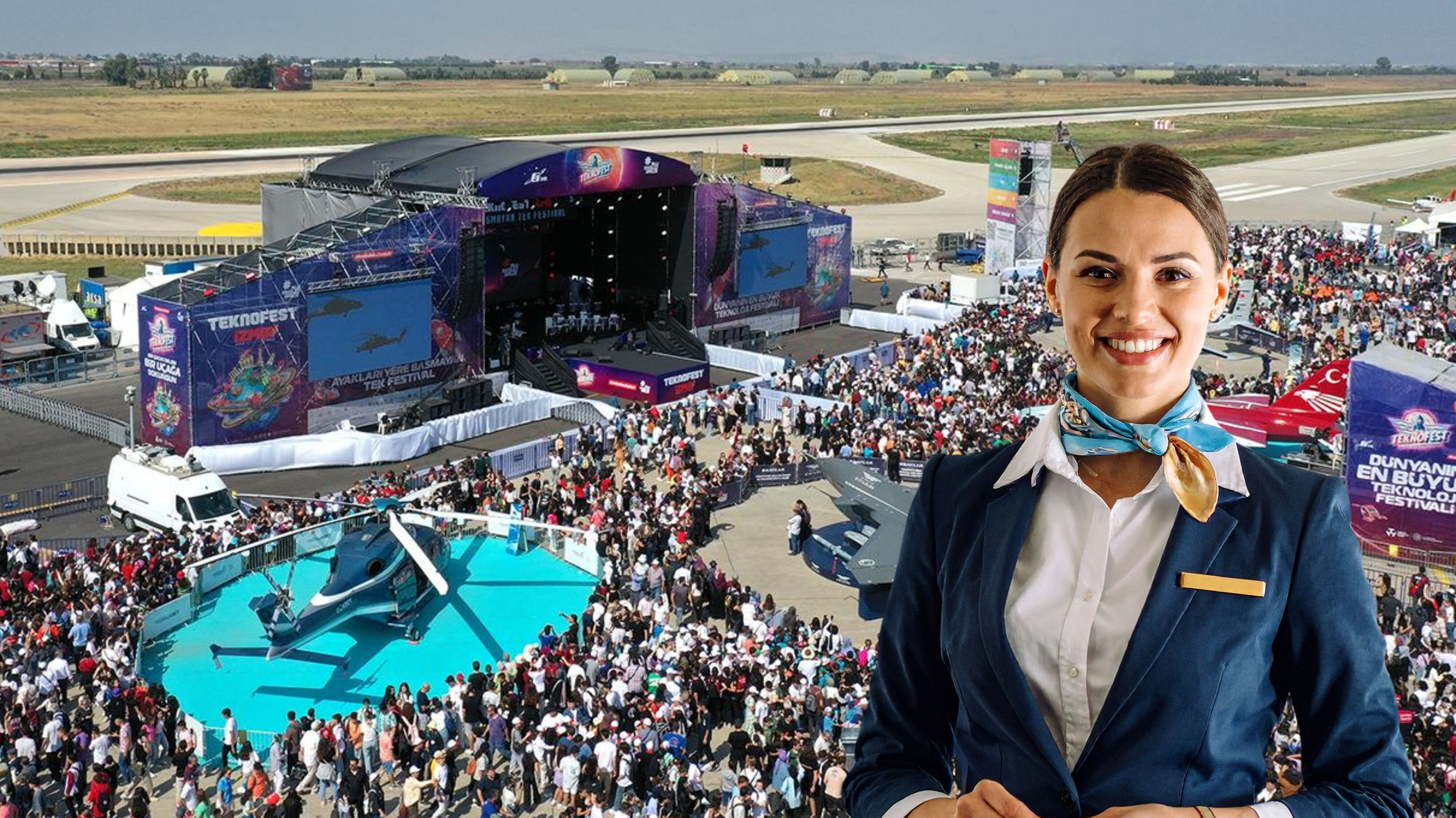 Teknofest Kadın Hostes Alım