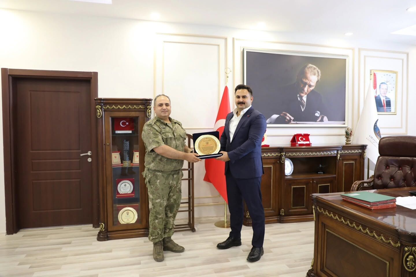 Viranşehir'in Yeni Garnizon Komutanı Mehmet Bağrıaçık Oldu (1)