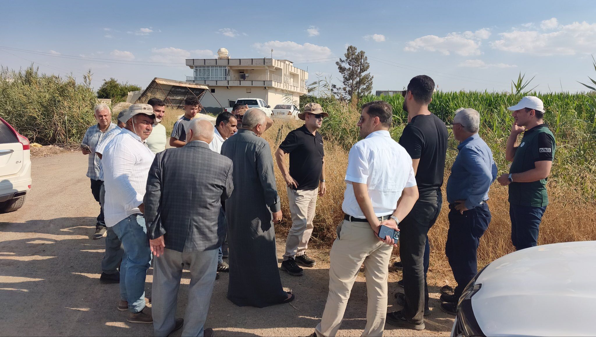 Dsi̇ Harran’daki Tahliye Kanallarını Mercek Altına Aldı (1)