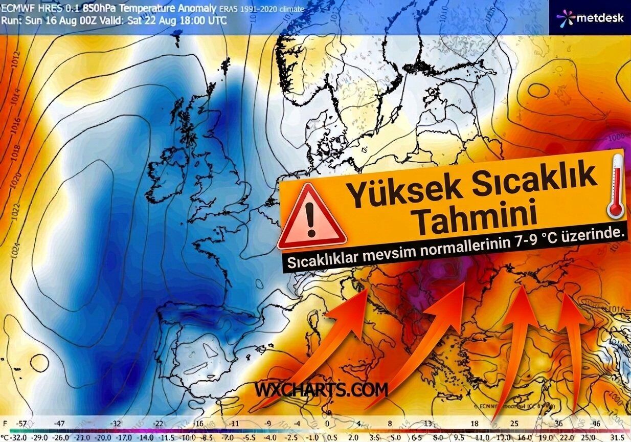 Sıcaklıklar Yeniden Yükseliyor